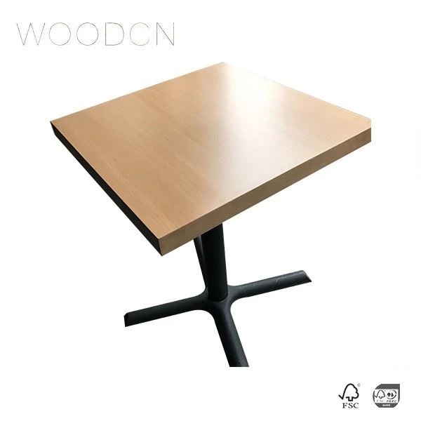 Beech Wooden Veneer Coffee Table Top Factory