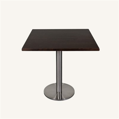 Ash Wood Square Square Block Block Coffeec Table in Walnut Color Dodavatel